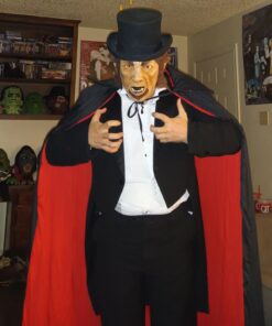 54" Fully Lined Deluxe Vampire Cape - Halloween Costume Black Cape 15 714 leOunGL