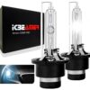 ICBEAMER 8000K D2S D2C D2R Xenon Factory HID Direct Replacement for 66040 66240 85122 OEM Headlight low beam Color Light Blue bulb D2S/D2R 43 714 qGR9d8L