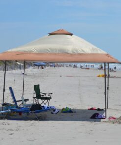 Coleman Back Home Pop-Up Canopy Tent, 13x13ft Portable Shade Shelter Sets Up in 3 Minutes with UPF 50+ Sun Protection, Great for Campsite, Park, Backyard, Tailgates, Beach, Festivals, & More 35 714 upBOsFL