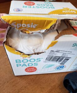 Sposie Diaper Booster Pads - Diaper Pads Inserts Overnight, Cloth Diaper Inserts and Overnight Diapers Size 4-6, Diaper Liners Baby Products 67 714071VHfZL