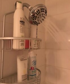 ShowerMaxx Luxury Spa Series Shower Head, 6 Spray Setting, 4.5 Inch Adjustable High Pressure Shower Head Fixture for Hard Water, 360-Degree Tilt Massage Shower System - Polished Chrome Shower Head 37 7141A6DDzBL