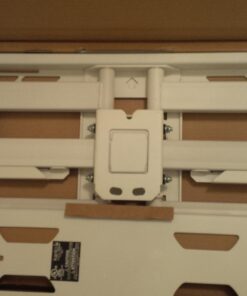 Kanto PDX650W Full Motion Articulating TV Wall Mount for 37-inch to 75-inch TVs | Low Profile with 22" Extension | Integrated Cable Management | Swivel and Tilt Capable | White 55 7141gd9PI8L 1