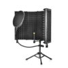 CODN Recording Microphone Isolation Shield with Pop Filter, High Density Absorbent Foam to Filter Vocal, Foldable Sound Shield for Blue Yeti, Studio and Most Condenser Microphone Recording Equipment 20 7141lrPt9iL