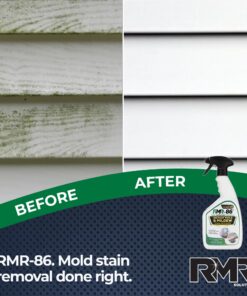 RMR-86 Instant Mold Stain and Mildew Stain Remover Spray - Scrub Free Formula, 32 Fl Oz 32 Fl Oz (Pack of 1) 28 7143QELrZSL