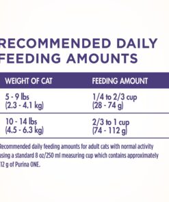 Purina ONE Natural Cat Food for Hairball Control, +PLUS Hairball Formula - 16 lb. Bag Chicken 16.00 Pound (Pack of 1) 31 7143XYTDFUS