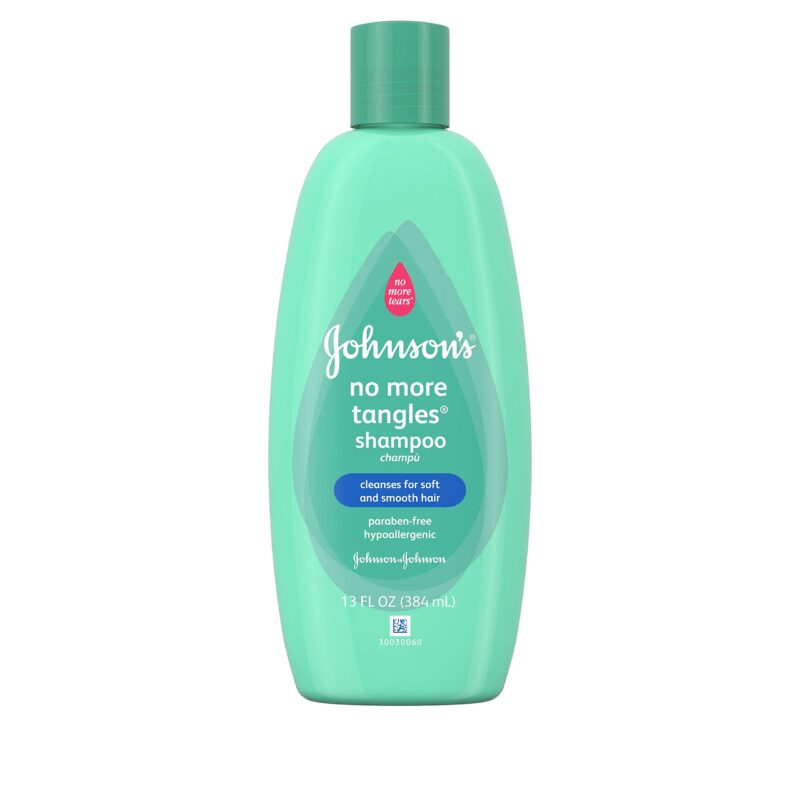 Johnson's Baby No More Tangles Shampoo and Conditioner, Thin/Straight Hair, 13 Ounce