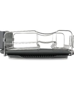 Polder KTH-615 Dish Rack & Tray 4 PC Combo– Advantage System Includes Rack, Drain Tray, Removable Drying Tray & Cutlery Holder – Stainless Steel & Plastic 4-piece 45 7145JqIHnL