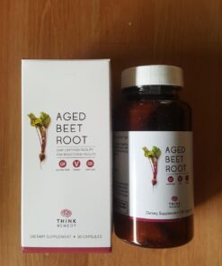 Think Remedy Aged Beet Root Capsules - Beet Pills for Stamina - Organic Beet Root Powder - Nitric Oxide Supplement - Nitrate No Sugar - 30 Capsules - Beet Root Supplement 29 7147ORDk5zL