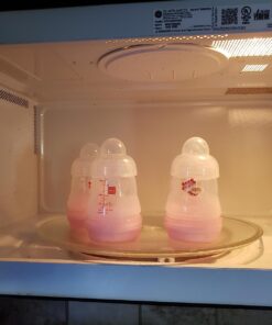 MAM Easy Start Anti Colic 5 oz Baby Bottle, Easy Switch Between Breast and Bottle, Reduces Air Bubbles, 2 Pack, Newborn, Girl 2 Count (Pack of 1) 22 7147vPCLcNL