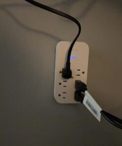 Anker Outlet Extender and USB Wall Charger, 6 Outlets and 2 USB Ports, 20W USB C Power Delivery High-Speed Charging iPhone 15/15 Plus/15 Pro/15 Pro Max, Multi-Plug for Dorm, Home, and Office, White 36 7149BC6qw8L