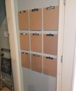 Trade Quest Clipboard (Pack of 6) Letter Size Low Profile Clip Hardboard 27 714AeiAArfL