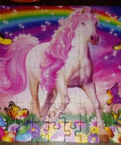 Ravensburger Horse Dreams - 100 Piece Glitter Jigsaw Puzzle for Kids – Every Piece is Unique, Pieces Fit Together Perfectly 31 714AufzZUaL