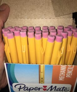 Paper Mate Mechanical Pencils, SharpWriter Pencils, 0.7mm, HB 2, Yellow, 36 Count 34 714BibNc1OL