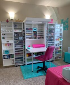 Flash Furniture Clayton Mid-Back Pink Quilted Vinyl Swivel Task Office Chair 39 714BnSVCcnL