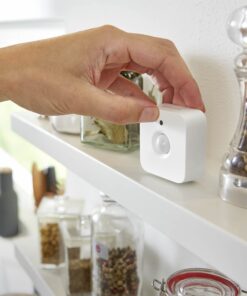 Philips Hue Smart Motion Sensor (Installation-Free Exclusive for Philips Hue Lights), White, Model:473389 27 714C9bSNYsL