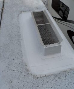 Liquid Rubber Peel and Stick Seam Tape - Fix Leaks, Repair and Restore Roof Joints and Tears, Bonds to EPDM, Metal, Tiles, Shingles, Wood, and Fiberglass Easy to Use, 2 Inch x 50 Foot Roll 2" x 50' 18 714CH71zoaL