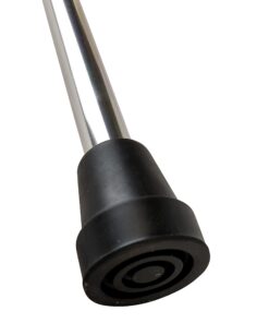 Blue Jay Offset Handle Cane - Soft Foam Grip Walking Stick with Ergonomic Handle - Height Adjustable Walking Device. Mobility Aids Silver 15 714CXV8q1KL