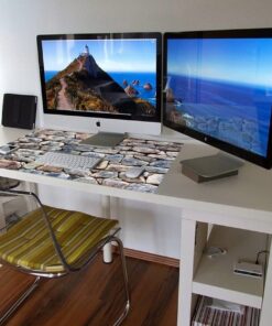 IMAGINE WORK SURFACE Huge Ultra-Thin 24" x 36" Non-Slip Desk Pad Made in USA - Aspens 24X36 12 714Cy7lOCyL