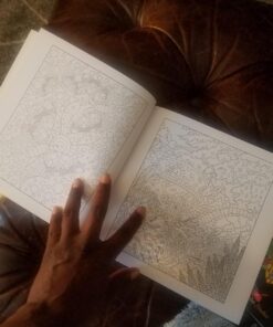 Adult Coloring Books Set - 3 for Grownups 120 Unique Animals, Scenery & Mandalas Designs. Adults Relaxation. 52 714DZHI64LL