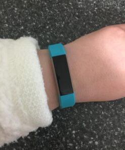 IQShield Screen Protector Compatible with Fitbit Alta HR (2017,Alta 2016,Ace 2018)(6-Pack) Anti-Bubble Clear TPU Film 1.38 INCH 36 714E1vG1OL