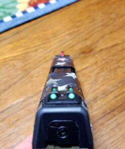 TRUGLO Fiber-Optic Handgun Night Sight | Compact Durable Snag-Resistant High-Visibility Red Front & Green Rear Sight for Handguns Springfield XD Set 26 714ENVxUWPL