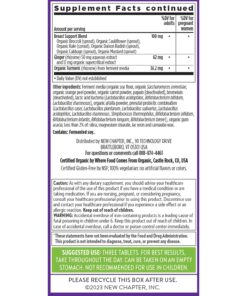 New Chapter Advanced Perfect Prenatal Vitamins, 192ct, Made with Organic, Non-GMO Ingredients for Healthy Baby & Mom - Folate (Methylfolate), Whole-Food Fermented Iron, Vitamin D3 + Ginger 192 Count (Pack of 1) 19 714EUdj00QL