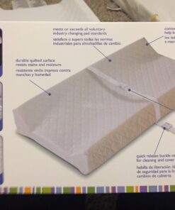 Summer Infant Contoured Changing Pad, 16 x 32 – Comfortable & Secure, With Security Strap And Two High Curved Sides, Easy To Clean (Pack of 1) 2-Sided Pad 29 714EorwyhZL