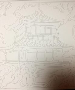 Vive Le Color! Japan (Adult Coloring Book): Color In; De-stress (72 Tear-out Pages) 87 714FS0JrO6L