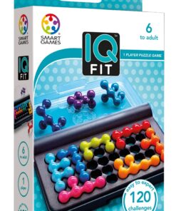 Alternative view of SmartGames IQ Fit - a fun 3D travel game for ages 6-adult featuring 120 challenges