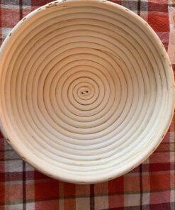 9 Inch Bread Banneton Proofing Basket - Baking Bowl Dough Gifts for Bakers Proving Baskets for Sourdough Bread Scraper Tool Starter Proofing 9 inch White Scraper 52 714G1eABdoL