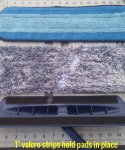 Bona Premium Microfiber Floor Mop for Dry and Wet Floor Cleaning - Includes Microfiber Cleaning Pad and Microfiber Dusting Pad - Dual Zone Cleaning Design for Faster Cleanup Standard 45 714GJi8zuL