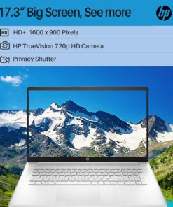 HP 2023 Newest 17 Laptop, 17.3” HD+ Display, Intel Core i3-1125G4 Processor, 32GB RAM, 1TB SSD, Intel UHD Graphics, Wi-Fi, HDMI, Webcam, Long Battery, Windows 11 Home in S Mode, Natural Silver Envy 14 17in - 32GB RAM | 1TB SSD 10 714I2XgiQL
