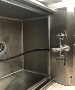 GRIDMANN 30" Wide Stainless Steel Kitchen Prep & Utility Sink, 1 Compartment NSF Commercial Sink with 24" x 24" Bowl for Restaurant, Laundry, Garage 46 714Ij9TKTZL 3