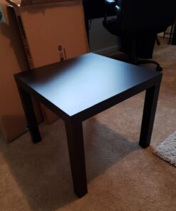 Ameriwood Home Parsons Modern End Table, Brown 42 714JoI8jtDL