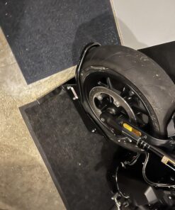 Extreme Max 5001.5010 Motorcycle Wheel Chock, Black Standard 43 714K0h1FXrL