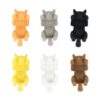 True Zoo Wine Charms, Silicone Drink Markers, Fits Glasses and Cans, Dishwasher Safe, Multicolor Paws Off 11 714L9Cmce4S