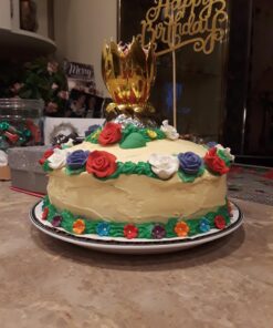 10 Gold Glittery Happy Birthday Cake Toppers. Sparkling Gold Glittery Birthday Cupcake Picks. Cake Smash Birthday Party Decorations, Candle Alternative Set Of 10. By Premium Disposables. 25 714LPlacOjL