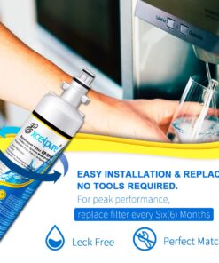 Excelpure Refrigerator Water Filter Replacement Cartridge, Compatible with GE RPWF, RWF3600, Great Quality 14 714Lyf37o4L