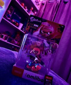 Nintendo amiibo - New Inkling Girl (Neon Pink) 32 714MK4MCqOL