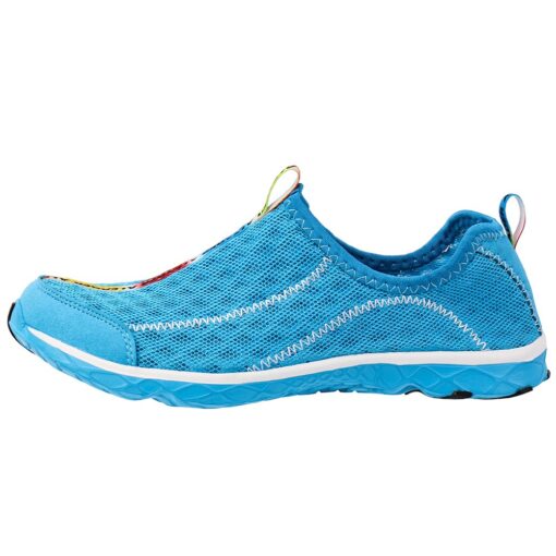 Aleader Women's Mesh Slip On Water Shoes 7 Blue