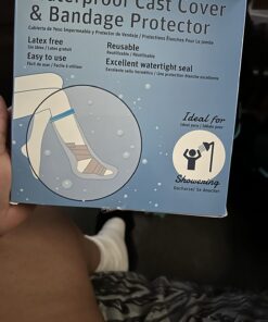 TKWC INC Water Proof Leg Cast Cover for Shower - #5738 - Watertight Foot Protector 36 714NcstjnyL