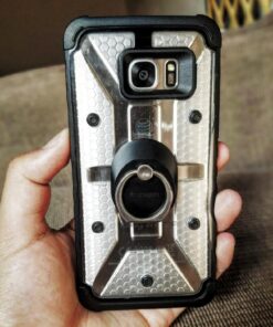 Spigen Style Ring Cell Phone Ring Phone Grip/Stand/Holder for All Phones and Tablets - Black 49 714OPsnbaEL