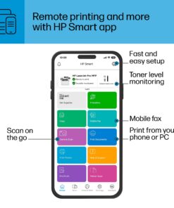 HP Laserjet Pro MFP 4101Fdn Multifunction Laser Printer, Copy/Fax/Print/Scan 22 714Pu6BxeqL
