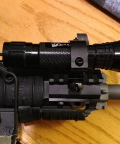 WINDFIRE Waterproof Green Light LED Coyote Hog Hunting Light Lamp Tactical Flashlight Torch with Pressure Switch and Rail Rifle Mount for Picatinny 29 714QAJ0q2kL