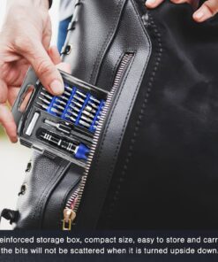 ORIA Precision Screwdriver Kit, 60 in 1 with 56 Bits Screwdriver Set, Magnetic Driver Kit with Flexible Shaft, Extension Rod for Mobile Phone, Smartphone, Game Console, Tablet, PC, Blue 38 714QyjdFfEL