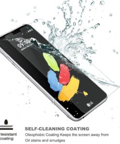 TANTEK [2-Pack Screen Protector for LG G Stylo 2 Plus/LG G Stylus 2 Plus (5.7 Inch,2016 Edition),Tempered Glass Film,Ultra Clear,Anti Scratch,Bubble Free,Case Friendly 11 714Rn2FKjTL