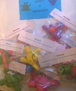 Fun Express Monsters Plush (1 Dozen) Party Favors, Halloween and Toy Crane Fillers 32 714RzVBsCWL