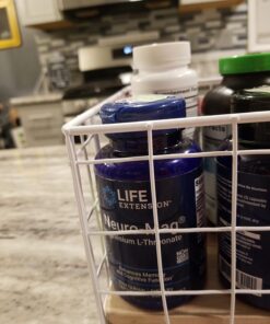 Life Extension Neuro-mag Magnesium L-threonate, Magnesium L-threonate, Brain Health, Memory & Attention, Gluten Free, Vegetarian, Non-GMO, 90 Vegetarian Capsules 90 Count (Pack of 1) 90 Capsule (Pack of 1) 40 714S6urloVL