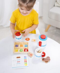 Melissa & Doug 20-Piece Steep and Serve Wooden Tea Set - Play Food and Kitchen Accessories | Play Tea Set, Pretend Play Tea Set Toy For Kids Ages 3+ 20 714S7tTML 1