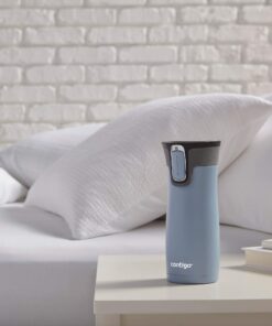 Contigo West Loop Stainless Steel Vacuum-Insulated Travel Mug with Spill-Proof Lid, Keeps Drinks Hot up to 5 Hours and Cold up to 12 Hours, 16oz Black 33 714SZNKBlTL